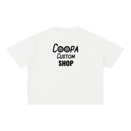 Mineral Wash Boxy Cotton T-Shirt